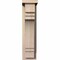 Ekena Millwork Pescadero Smooth Corbel w/Backplate, Douglas Fir, 5 1/2"W x 10"D x 22"H COR06X10X22PEC01SDF - alternate 3